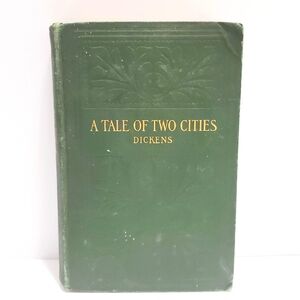 A Tale of Two Cities Hardcover Book Charles Dickens 1911